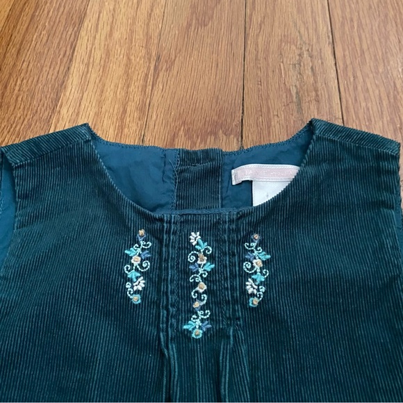Janie and Jack Corduroy Embroidered Dress - Picture 3 of 7